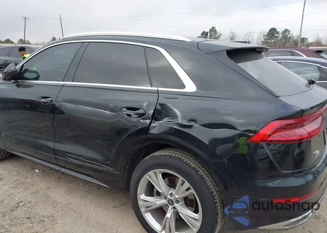 2022 Audi Q8 Premium 55 Tfsi Quattro Tiptronic из США, поврежденный, VIN WA1AVBF11ND034377